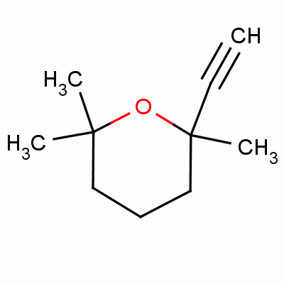 2-Ethynyltetrahydro-2,6,6-trimethyl-2h-pyran Structure,13837-60-0Structure