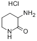 3-氨基哌啶-2-酮盐酸盐结构式_138377-80-7结构式