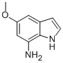 7-氨基-5-甲氧基吲哚结构式_13838-47-6结构式