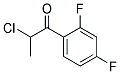 (9ci)-2-氯-1-(2,4-二氟苯基)-1-丙酮结构式_138457-39-3结构式