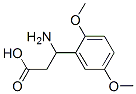 3-氨基-3-(2,5-二甲氧基苯基)-丙酸结构式_138621-64-4结构式