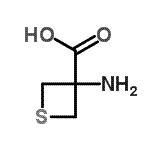 3-氨基硫化环丙烷-3-羧酸结构式_138650-26-7结构式