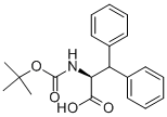 Boc-L-3,3-二苯基丙氨酸结构式_138662-63-2结构式