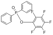 五氟苯基二苯基磷酸酯结构式_138687-69-1结构式