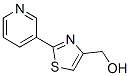 (2-吡啶-3-基-1,3-噻唑-4-基)甲醇结构式_138745-99-0结构式