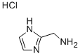 2-氨基甲基咪唑盐酸盐结构式_138799-95-8结构式