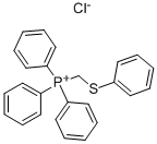 (苯基硫代)甲基三苯基氯化膦结构式_13884-92-9结构式