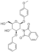4-Methoxyphenyl 3-O-Benzyl-2-deoxy-2-phthalimido-β-D-glucopyranoside Structure,138906-44-2Structure