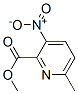 (9ci)-6-甲基-3-硝基-2-吡啶羧酸甲酯结构式_139004-85-6结构式