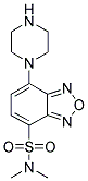N,N-二甲基-7-哌嗪-1-基-2,1,3-苯并恶二唑-4-磺酰胺结构式_139332-64-2结构式