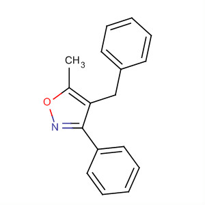 3-苯基-4-苄基-5-甲基异噁唑结构式_139395-94-1结构式