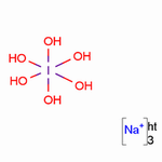 高碘酸钠盐(1:3)结构式_13940-38-0结构式