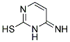 (9ci)-1,6-二氢-6-亚氨基-2-嘧啶硫醇结构式_139424-18-3结构式