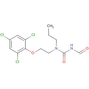 N-(丙基(2-(2,4,6-三氯苯氧基)乙基)氨基甲酰)甲酰胺结构式_139542-32-8结构式