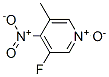 3-Fluoro-4-nitro-5-picoline 1-oxide Structure,13958-88-8Structure