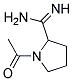 (9ci)-1-乙酰基-2-吡咯烷羧酰胺结构式_139584-79-5结构式