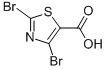 2,4-二溴噻唑-5-羧酸结构式_139669-96-8结构式