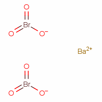 溴酸钡结构式_13967-90-3结构式