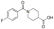 1-(4-Fluorobenzoyl)piperidine-4-carboxylic acid Structure,139679-45-1Structure