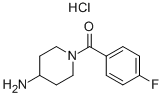 (4-氨基-1-哌啶)-(4-氟苯基)-甲酮盐酸盐结构式_139679-50-8结构式