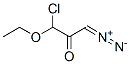 1-氯-3-二氮杂-1-乙氧基-2-丙酮结构式_13984-37-7结构式