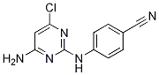 4-[(4-氨基-6-氯-2-嘧啶)氨基]苯甲腈结构式_1398507-08-8结构式