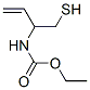 (9ci)-[1-(疏基甲基)-2-丙烯基]-氨基甲酸乙酯结构式_139956-49-3结构式
