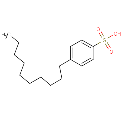 P-癸烷磺酸苯结构式_140-60-3结构式