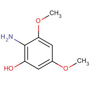 2-氨基-3,5-二甲氧基苯酚结构式_140112-98-7结构式