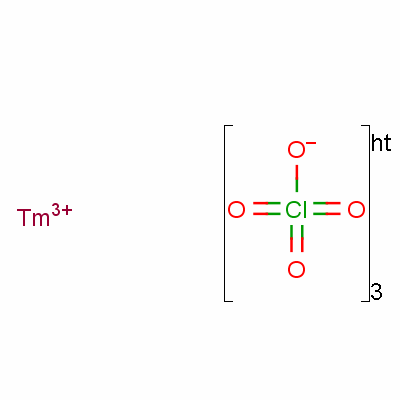 高氯酸铥盐结构式_14014-10-9结构式