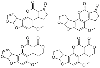 黄曲霉毒素 G2α结构式_1402-68-2结构式
