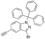 3-Bromo-5-ethynyl-1-trityl-1h-indazole Structure,1403667-52-6Structure