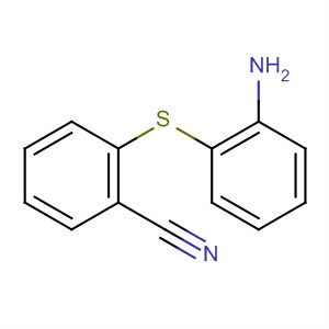 2-(2-氨基苯基硫代)苯甲腈结构式_140425-65-6结构式