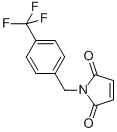 1-((4-Trifluoromethylphenyl)methyl)-1h-pyrrole-2,5-dione Structure,140481-02-3Structure