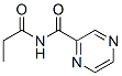 (9CI)-N-(1-氧代丙基)-吡嗪羧酰胺结构式_140670-54-8结构式