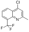 4-Chloro-2-methyl-8-(trifluoromethyl)quinoline Structure,140908-89-0Structure