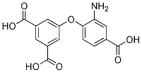 5-(2-氨基-4-羧基苯氧基)异酞酸结构式_141111-57-1结构式