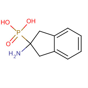 (2-氨基-2,3-二氢-1H-茚-2-基)磷酸结构式_141120-17-4结构式