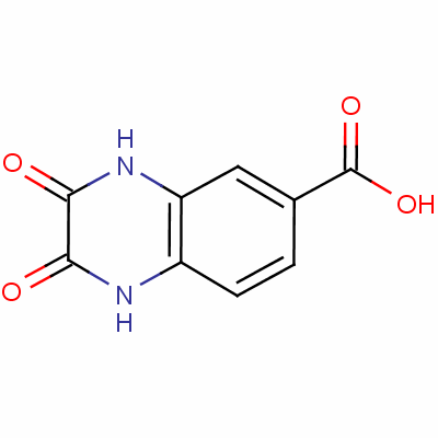 1,2,3,4-四氢-2,3-二氧代喹噁啉-6-羧酸结构式_14121-55-2结构式