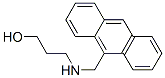 3-[(蒽-9-甲基)-氨基]-丙烷-1-醇结构式_14131-13-6结构式