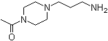 1-[4-(3-氨基丙基)-1-哌嗪]乙酮结构式_141516-24-7结构式