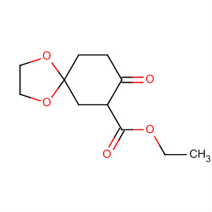 8-Oxo-1,4-dioxaspiro[4.5]decane-7-carboxylic acid ethyl ester Structure,14160-65-7Structure