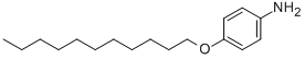 4-十一烷氧基苯胺结构式_141676-54-2结构式