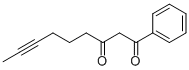 1-苯基-7-壬炔-1,3-二酮结构式_141726-24-1结构式