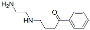 4-(2-氨基乙基氨基)-1-苯基丁烷-1-酮结构式_141809-45-2结构式