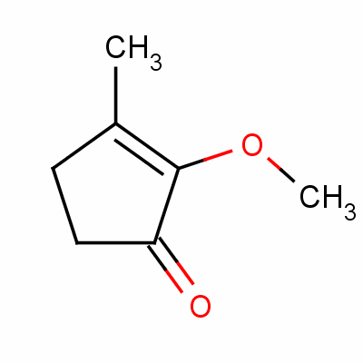 2-甲氧基-3-甲基-2-环戊烯-1-酮结构式_14189-85-6结构式