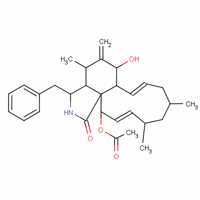 抗生素L-696474结构式_141994-72-1结构式