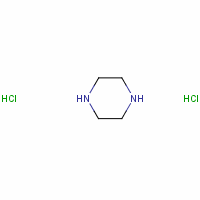 哌嗪二盐酸盐结构式_142-64-3结构式