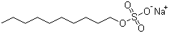 癸基硫酸钠结构式_142-87-0结构式
