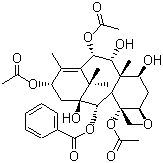 13-乙酰基-9-羟基巴卡丁 III结构式_142203-65-4结构式